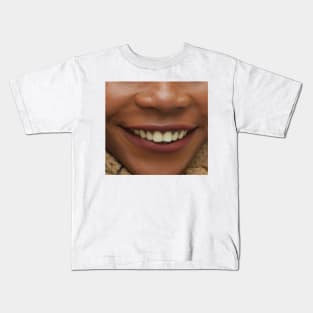 Funny face mask with mouth | Smile Face Mask for girls | Kids T-Shirt